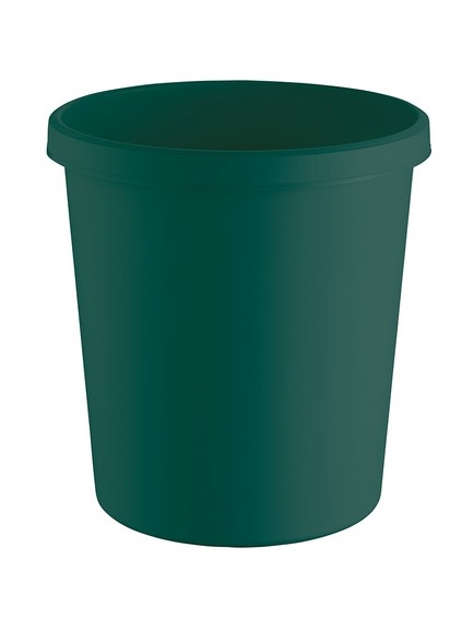 Helit Papierkorb "the green german" 18L - grün