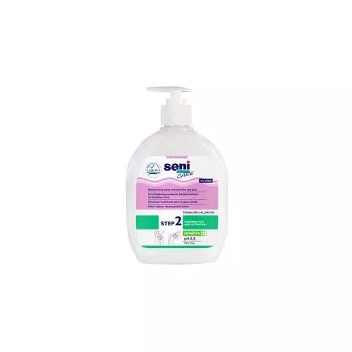 Seni feuchtigkeitsspendende Körperemulsion 4% Urea 500ml
