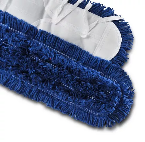 Mopptex Acrylmopp 60cm mit Taschen und Bändern- blau