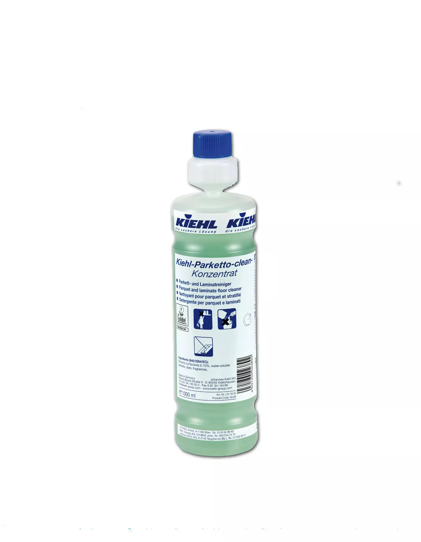 Kiehl Parketto-clean-Konzentrat 1,0 Ltr.