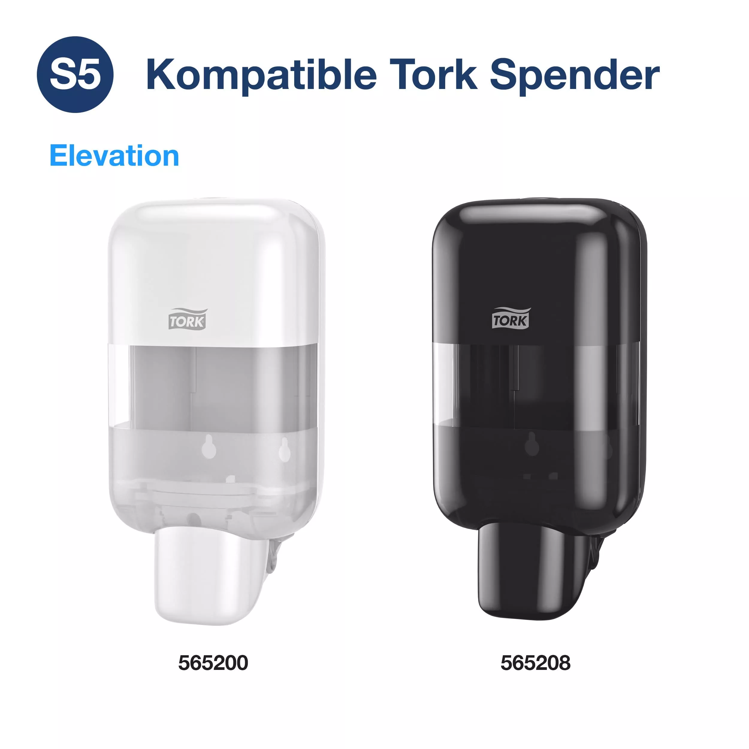 Tork Luxuriöse Hand Mini Schaumseife S5, werkseitig versiegelter Flakon, 8 × 525 ml, 525902