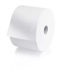 Wepa Putztuchrollen Santino Comfort weiß 2 lagig 23x35cm - 2 Rollen a 1000 Blatt (350m)