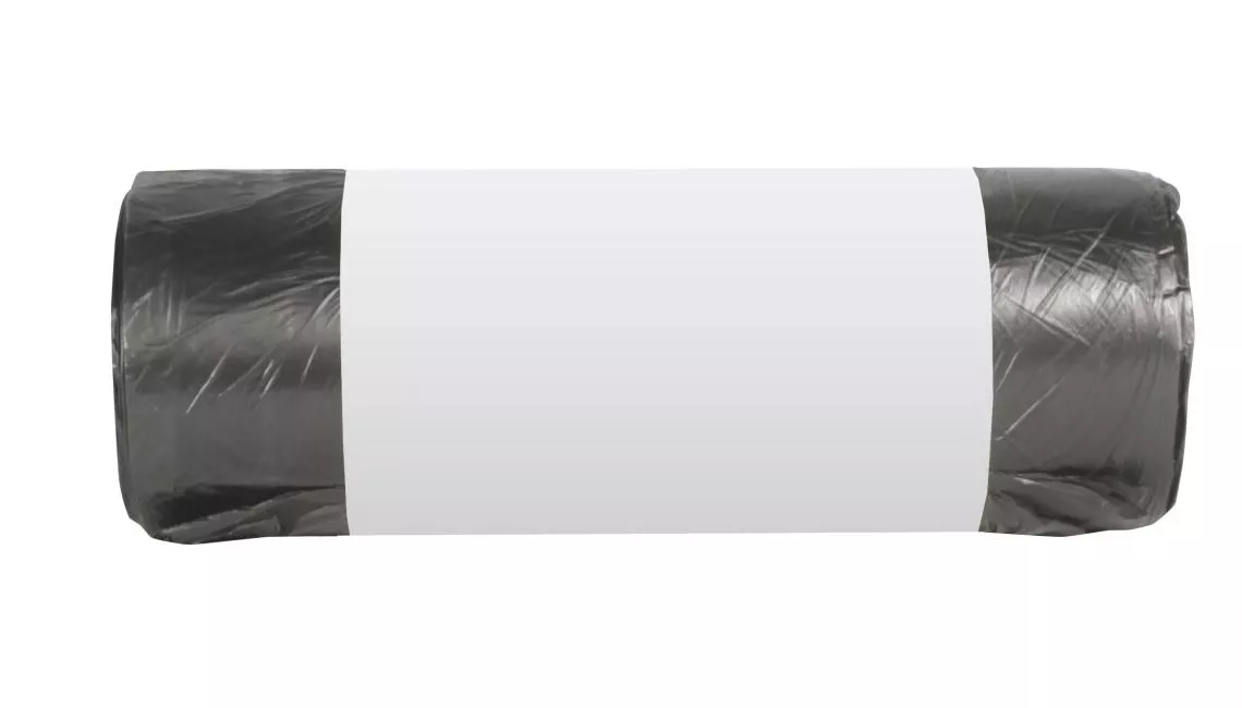 Cleanclub Müllbeutel 30 Liter, 5 my, HDPE, grau (1 Rolle = 50 Stück)