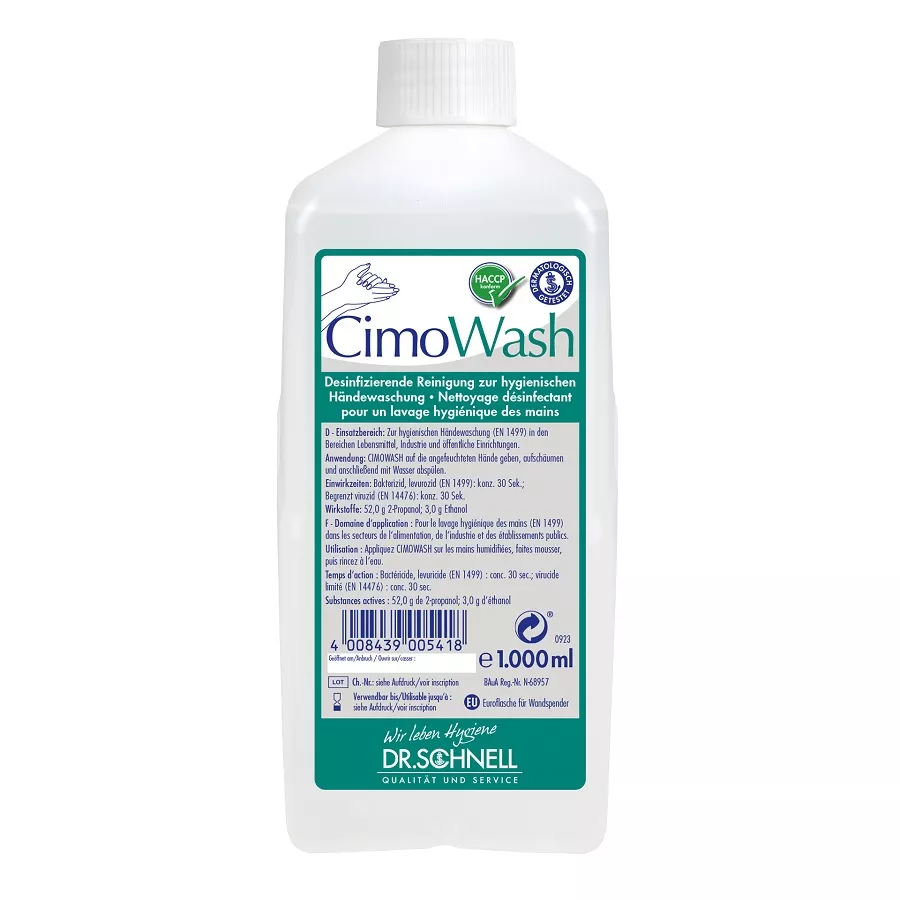 Dr.Schnell CimoWash Spenderflasche für V10-Spender 1L