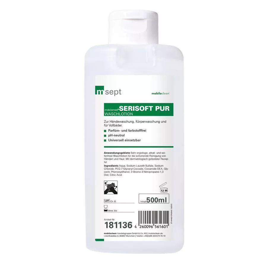 Cleanclub Waschlotion Serisoft PUR 500ml