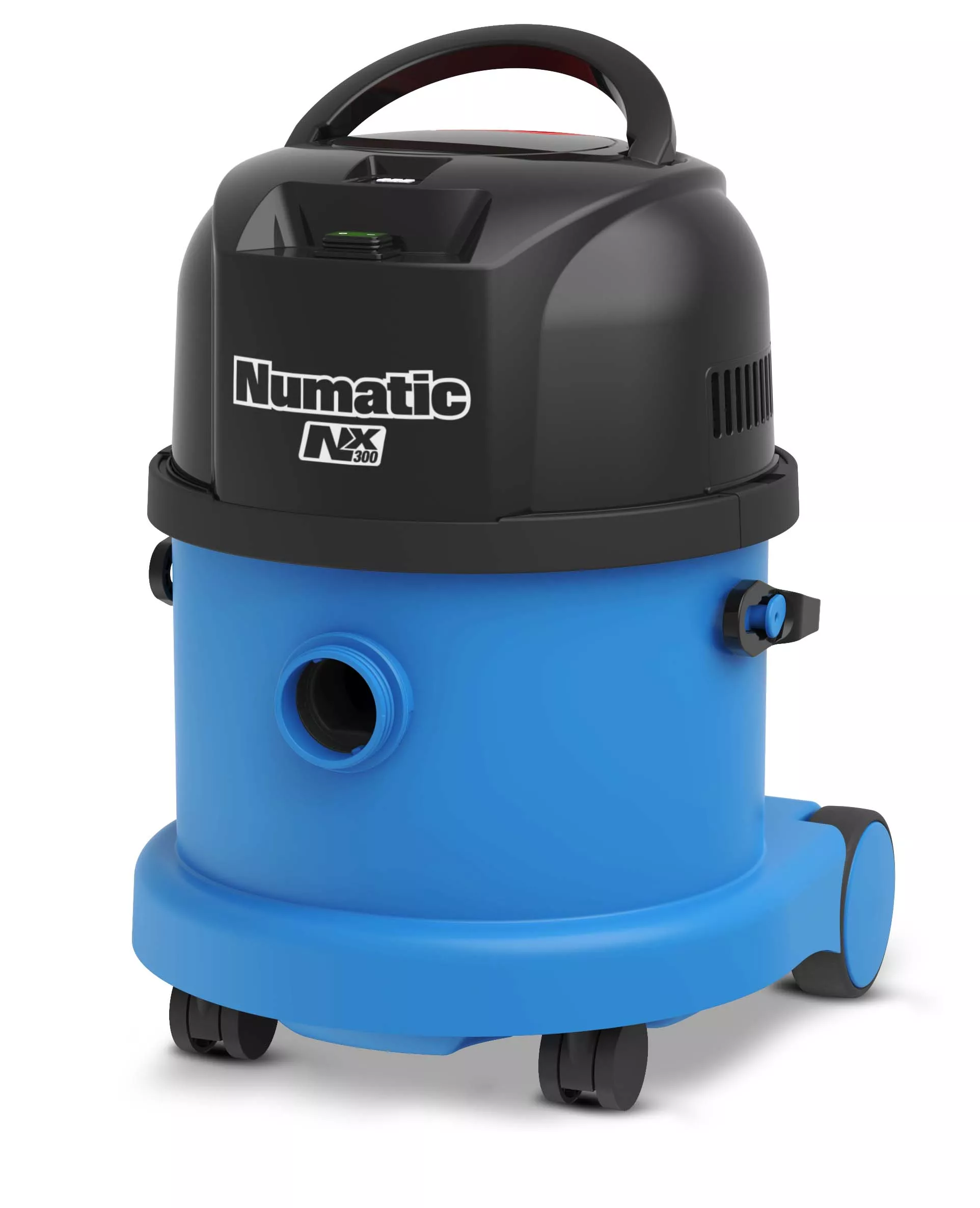 Numatic WBV370NX Akku-Nass-/Trockensauger – inkl. Ladegerät, ohne Akku NX300 in blau