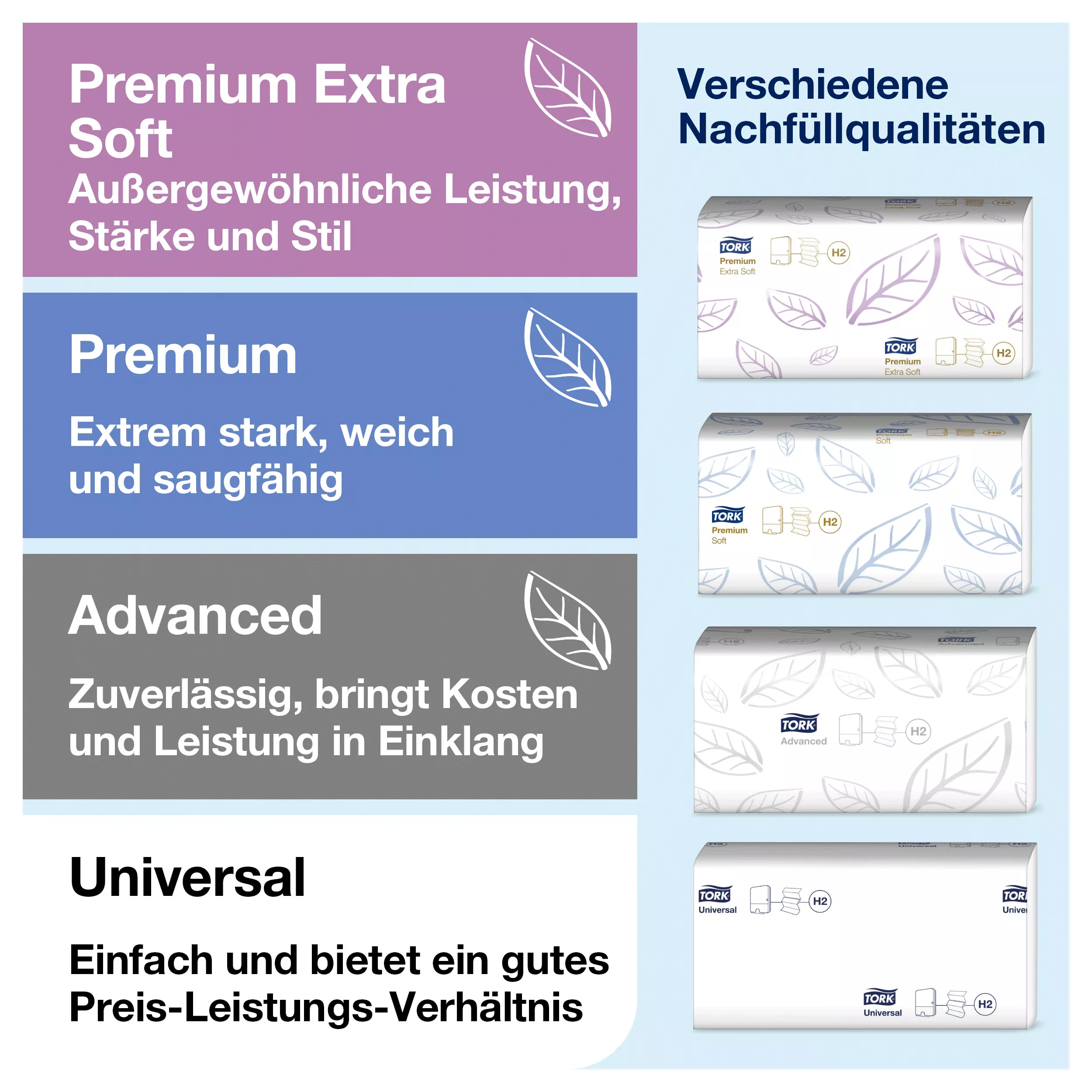 Tork Xpress® Spender für Multifold-Handtücher Schwarz H2, Einzeltuchentnahme, Elevation Design, 552008