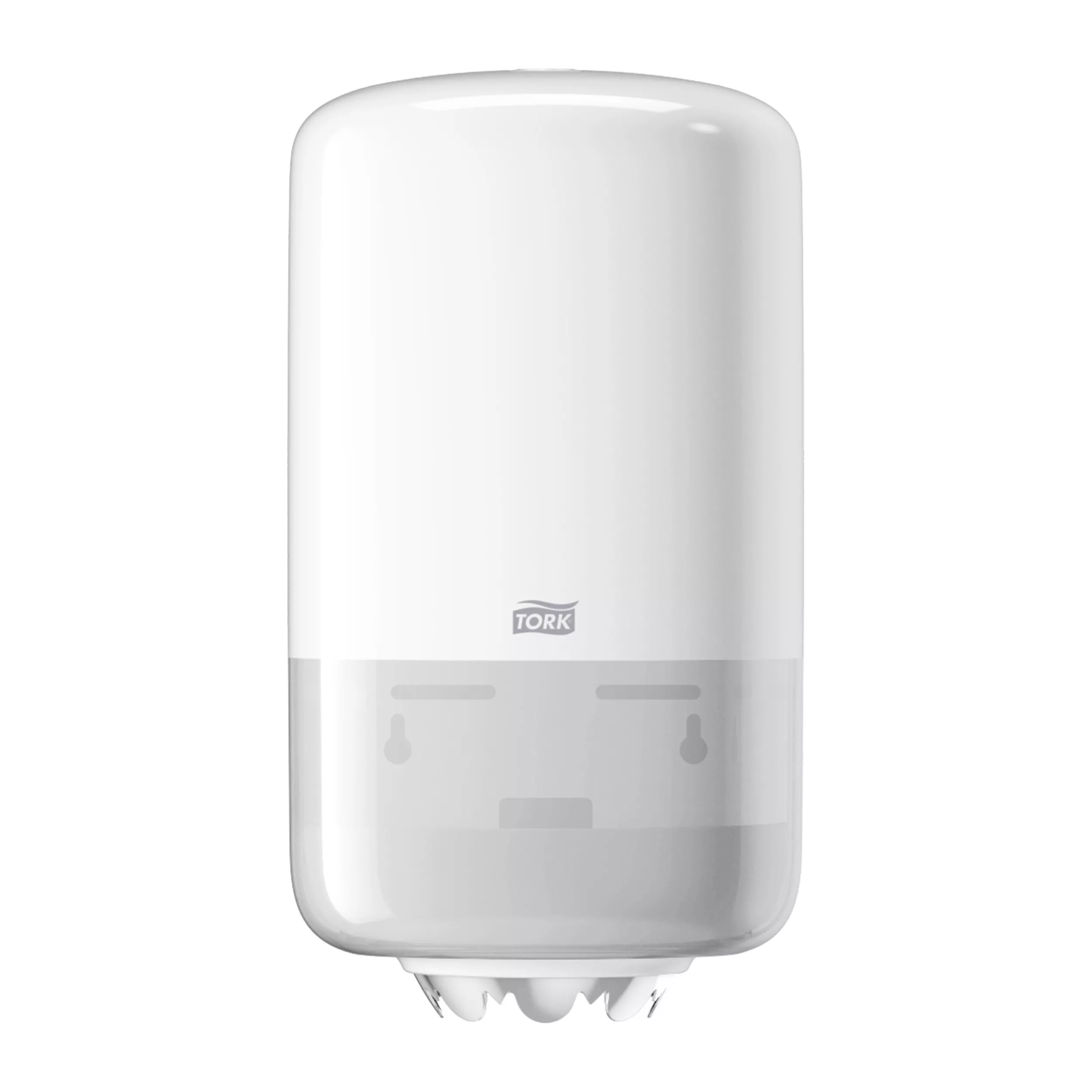 Tork Mini Innenabrollungsspender Weiß M1, Robustes Design, Elevation Linie, 558000