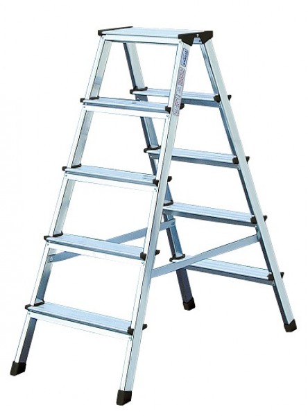 Krause STABILO Stufen-Doppelleiter 2x5 Stufen