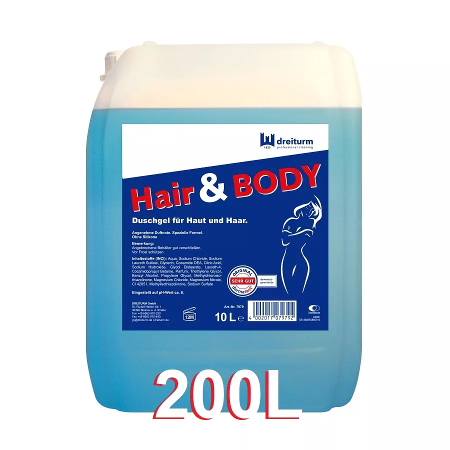 Dreiturm Duschgel Hair & Body 200L