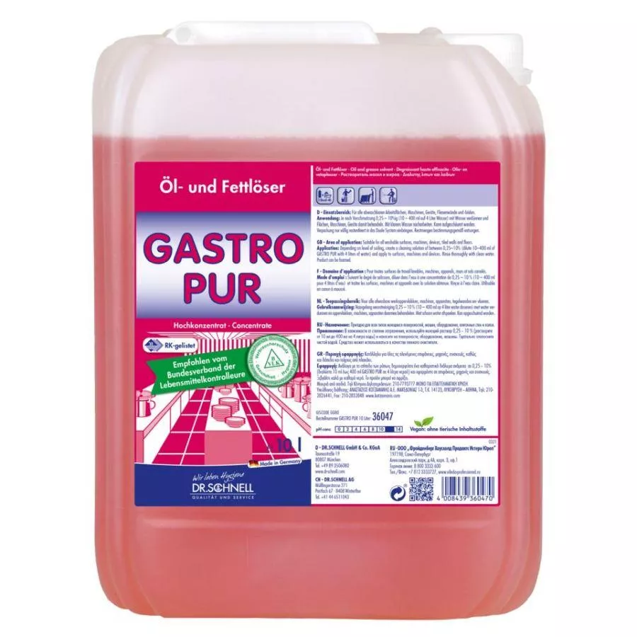 Dr. Schnell Gastro Pur Öl- & Fettlöser 10 l