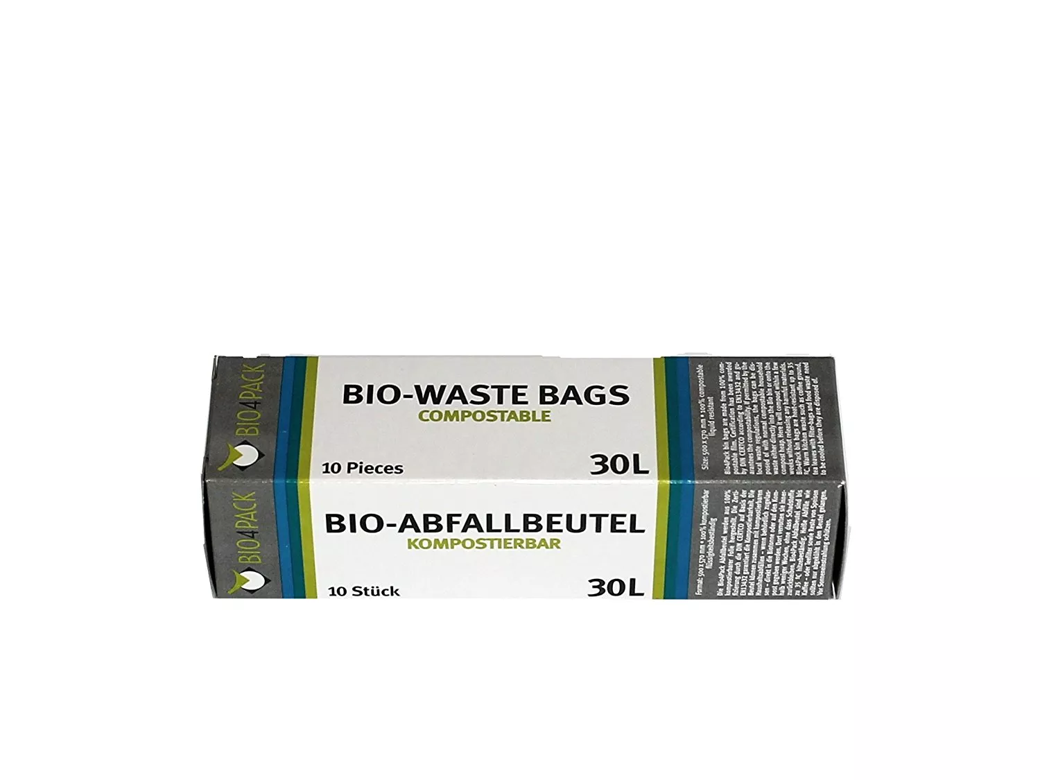 Bio4Pack Bio Müllbeutel 30L (1 Packung = 10 Stück)