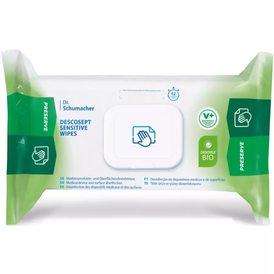 Dr. Schumacher Descosept Sensitive Wipes 100Tücher/Packung