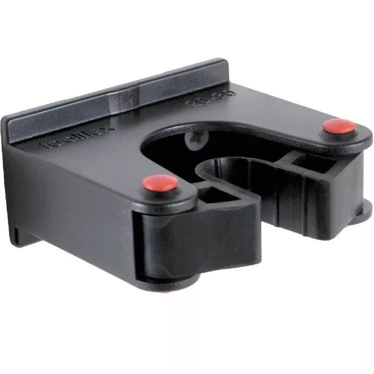 Toolflex Halterung 20-30mm schwarz für Aluschiene oder Einzelmontage