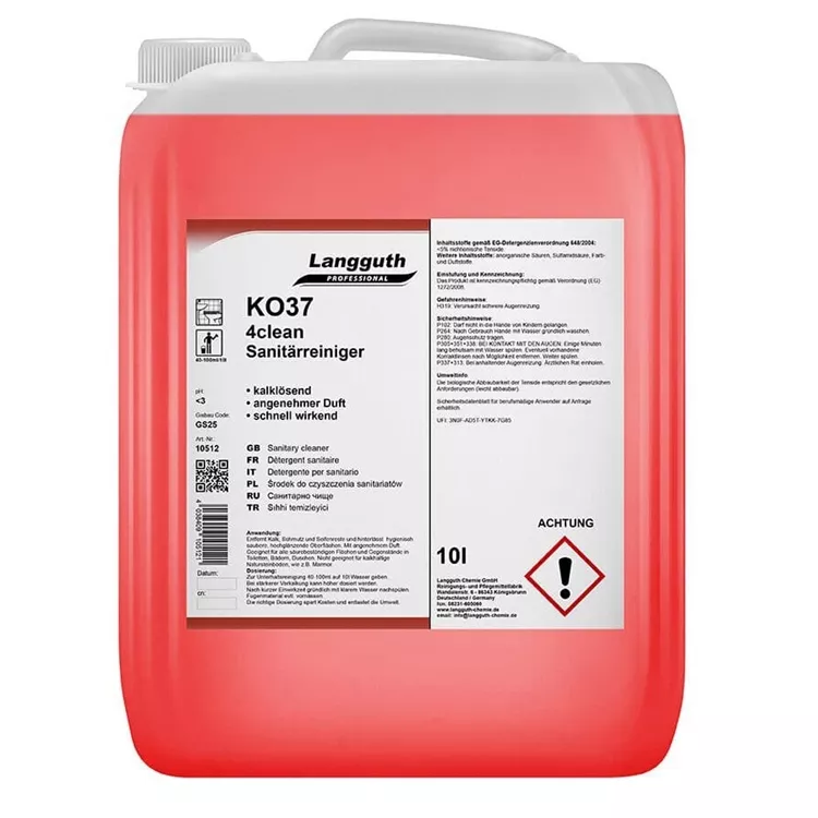 Langguth Sanitärreiniger Putzfix KO37 10 L
