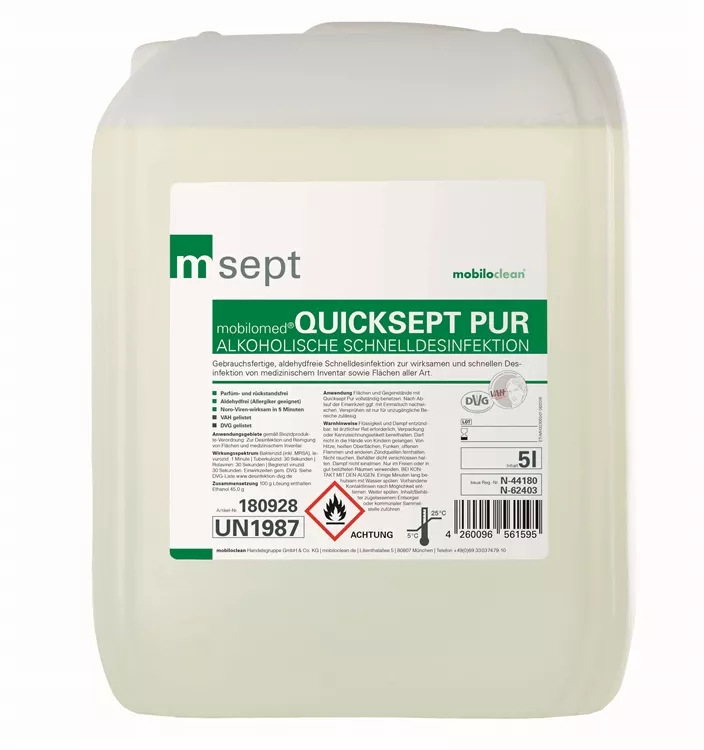 Cleanclub Schnelldesinfektion Quicksept PUR 5L