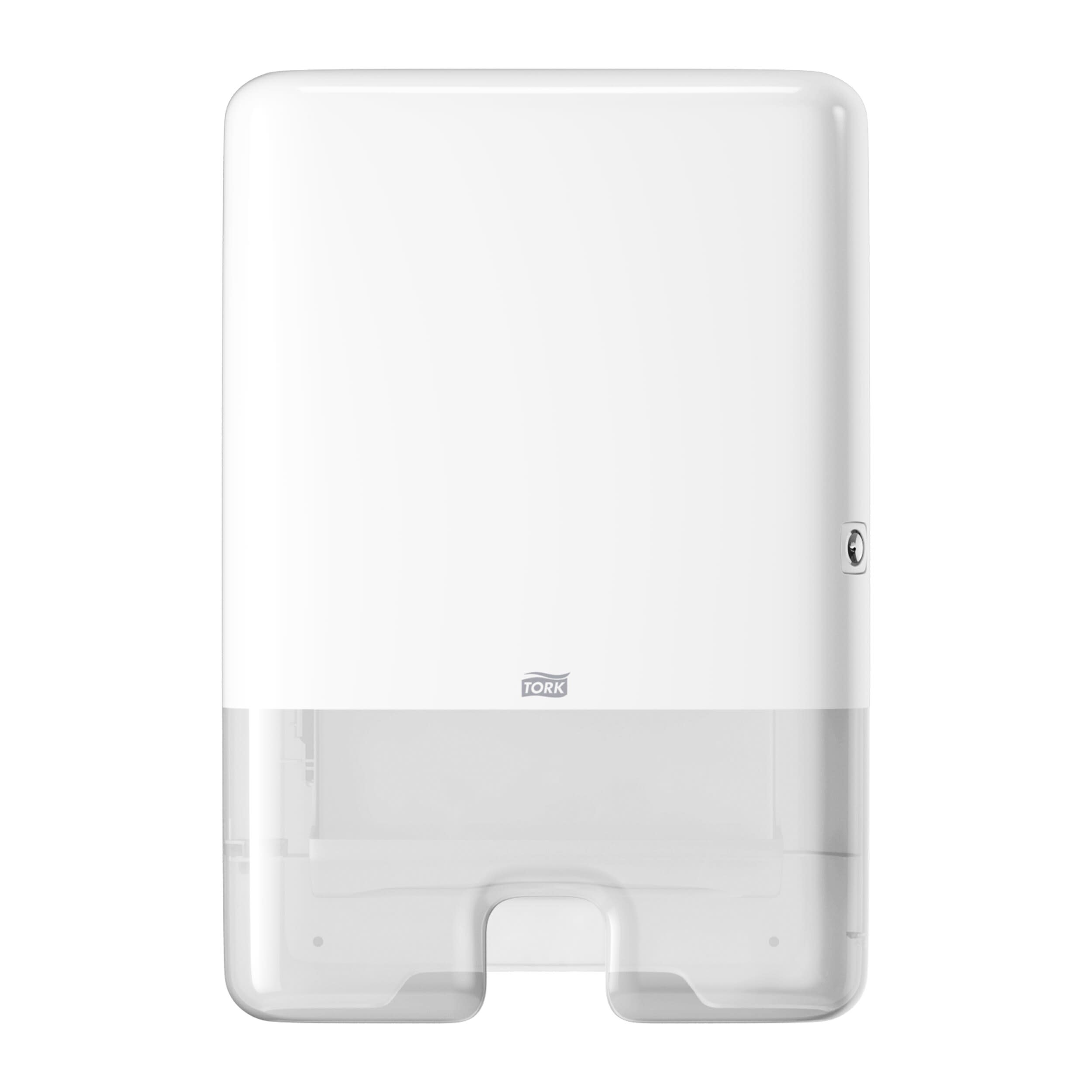 Tork Xpress® Spender für Multifold-Handtücher Weiß H2, Einzeltuchentnahme, Elevation Design, 552000