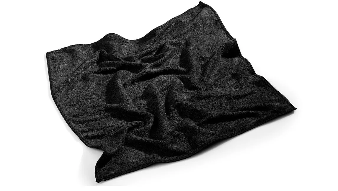 Mega Clean Mikrofaser stretch light - Special Edition schwarz - 40x40cm