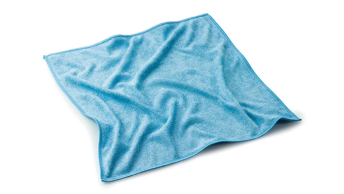 Mega Clean Microfasertuch Stretch light - blau