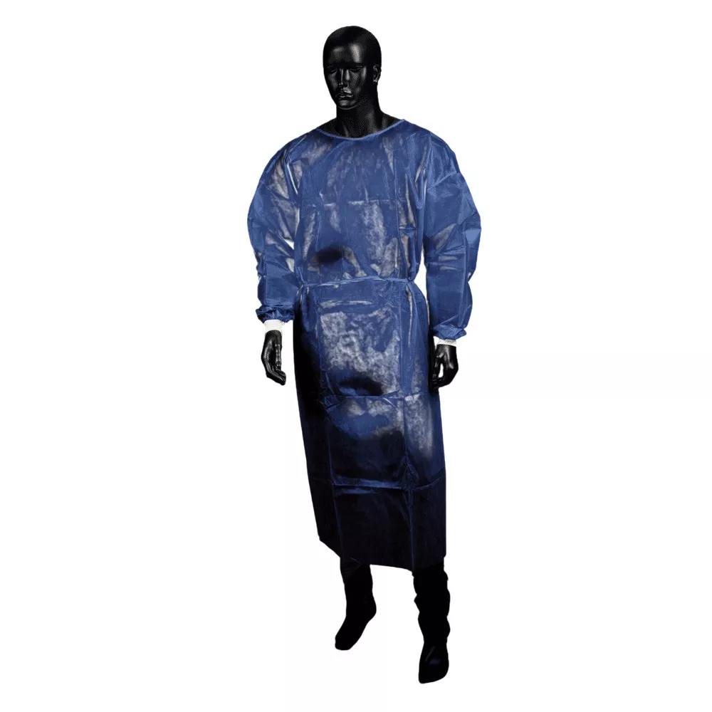 Ampri Med-Comfort Vlies Einweg-Besucherkittel medium Größe L-XL dunkelblau