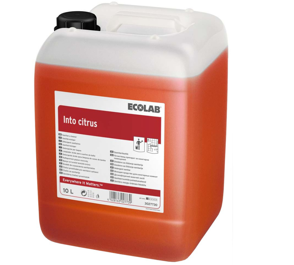 Ecolab Into Citrus Sanitär-Kraftreiniger 10 l