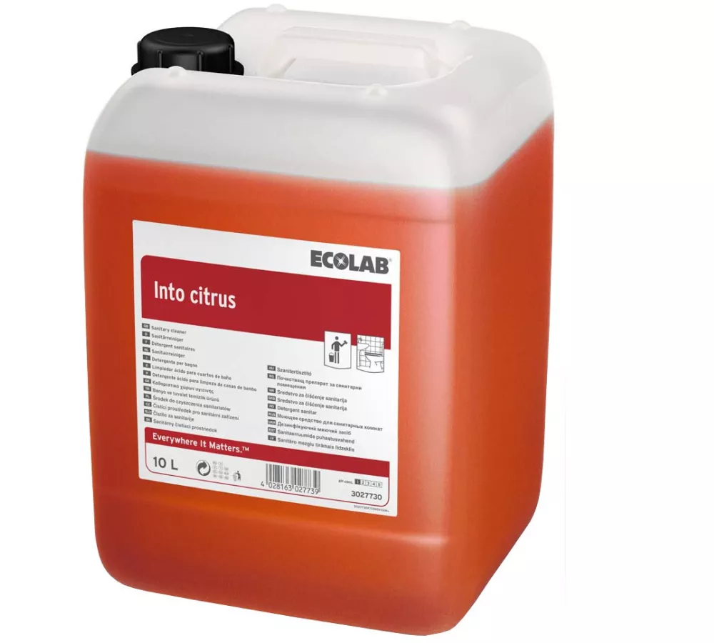 Ecolab Into Citrus Sanitär-Kraftreiniger 10 l