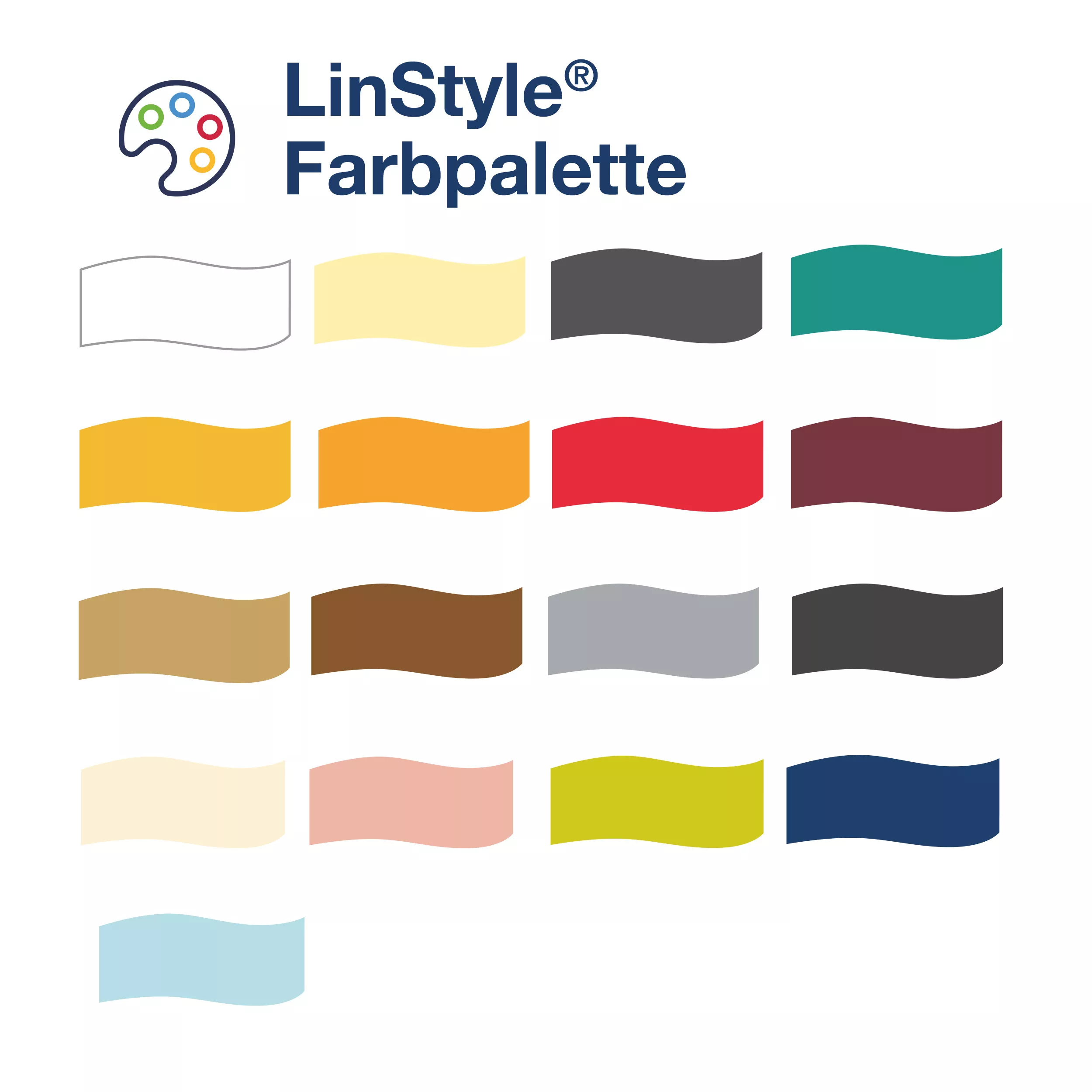 Tork LinStyle® Dinnerservietten Mitternachtsblau, 1/8‑Falz, 40 cm × 39 cm, 12 × 50 Servietten, 478166