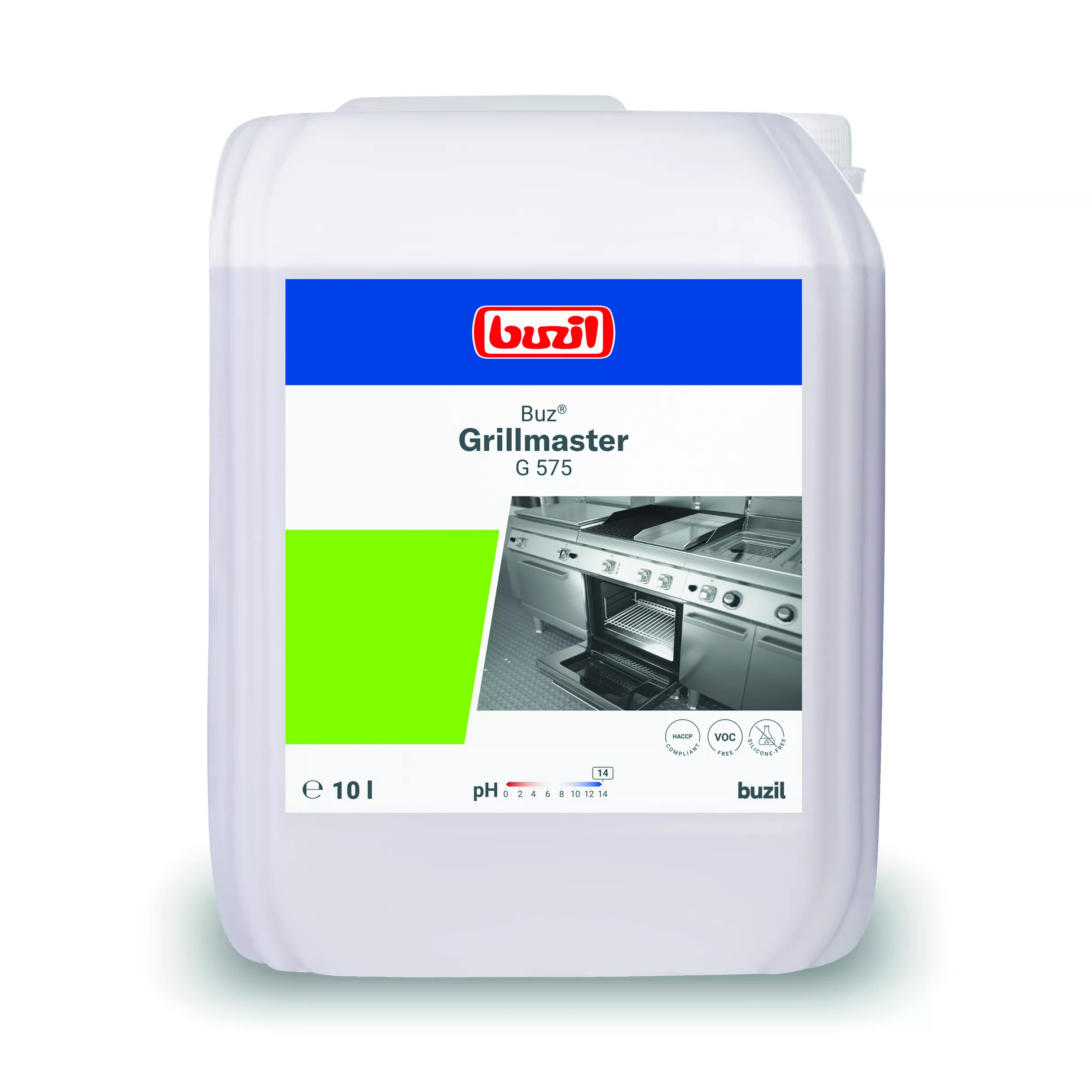 Buzil Buz® Grillmaster G575 – Profi-Grill- & Küchenreiniger 10L Kanister