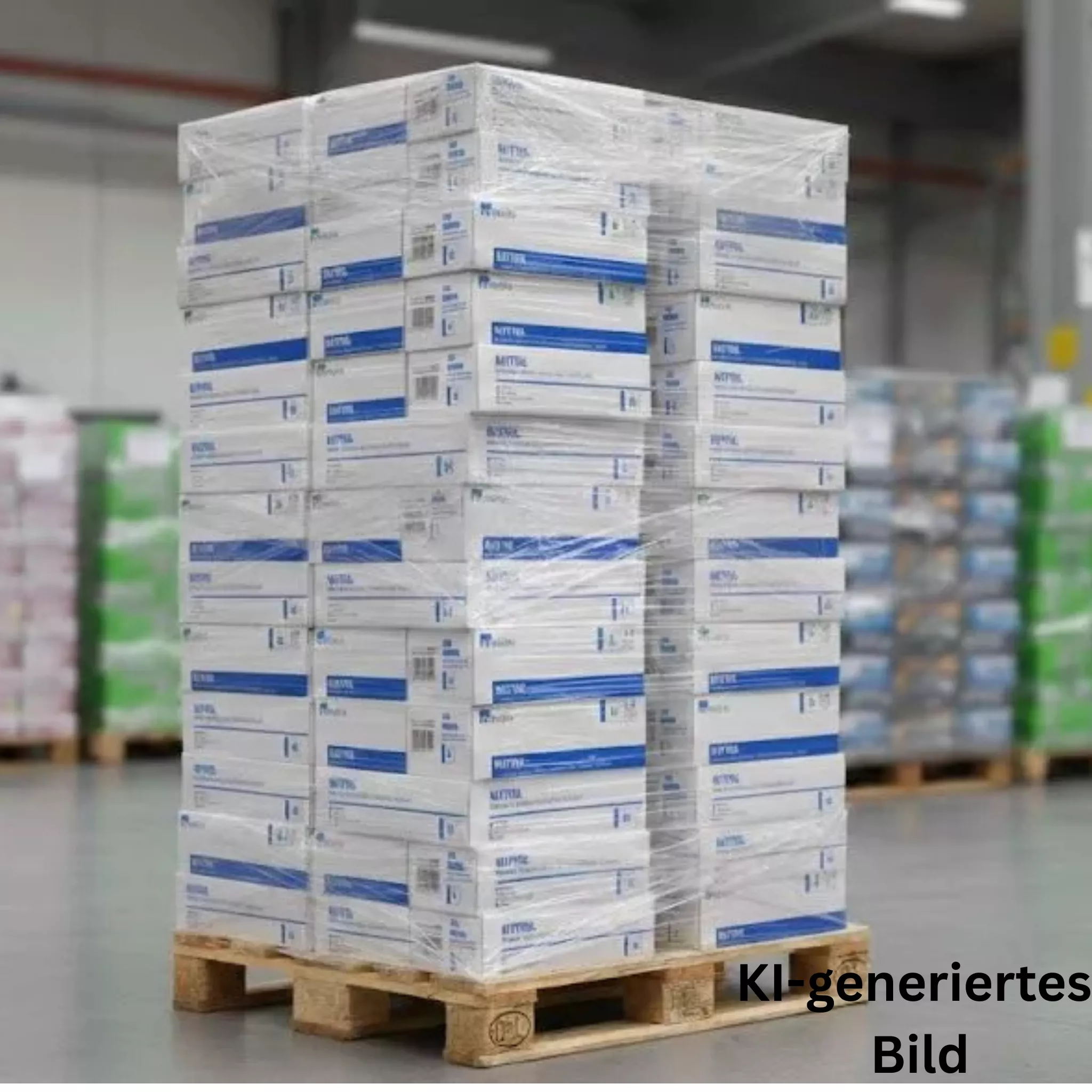 CleanClub Nitrilhandschuhe puderfrei – Größe M – 88.000 Stück (88 Kartons) inkl. 10 Spenderhalter