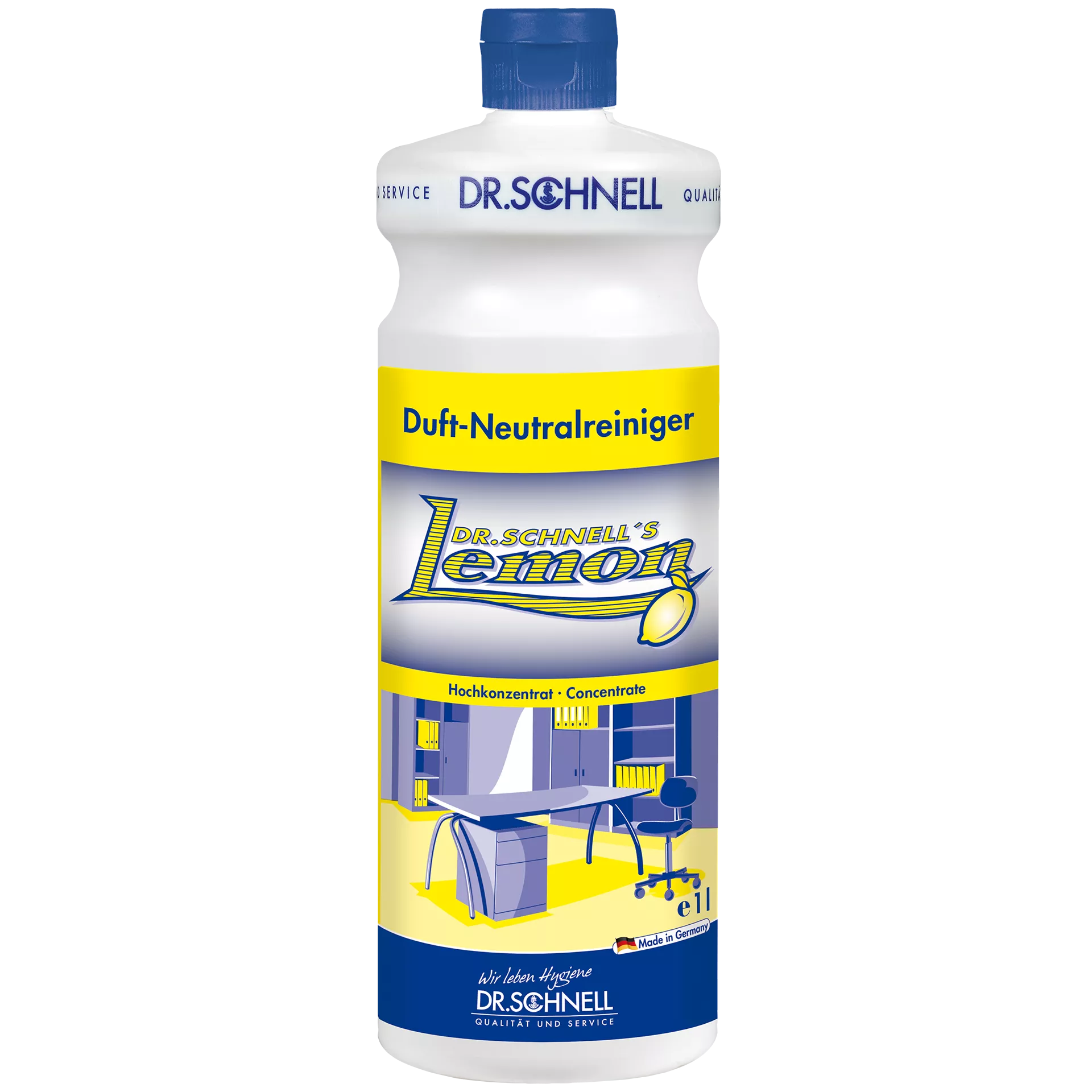 Dr. Schnell Duft-Neutralreiniger Lemon 1L
