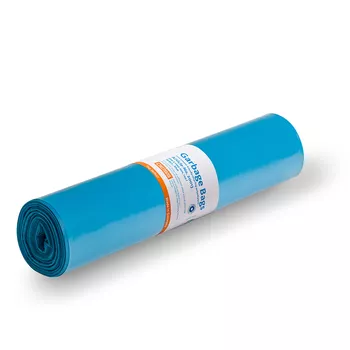 DEISS Abfallsack PREMIUM 120l blau 40my - 20013 (1 Rolle = 25 Stück)