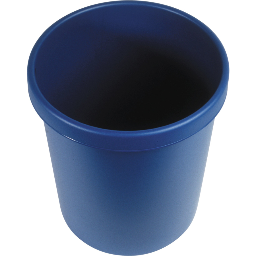 Helit Papierkorb mit Rand 30 L blau