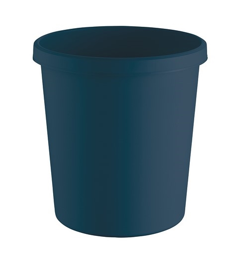 Helit Papierkorb "the green german" 18L - blau
