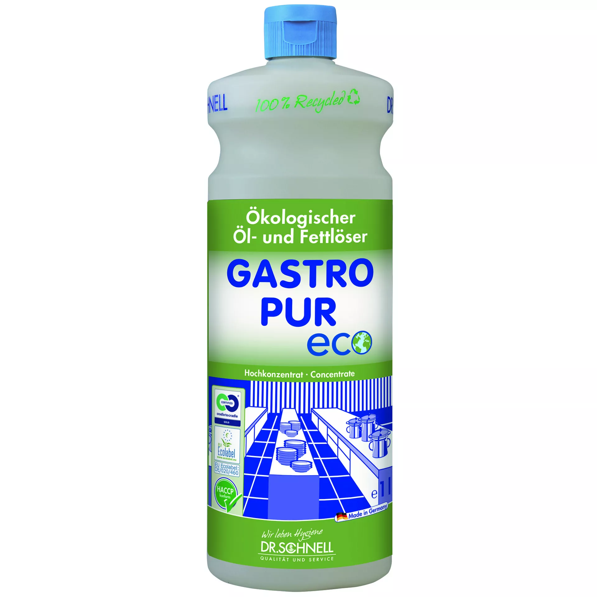 Dr. Schnell Gastro Pur Eco Fett- & Ölreiniger 1 l