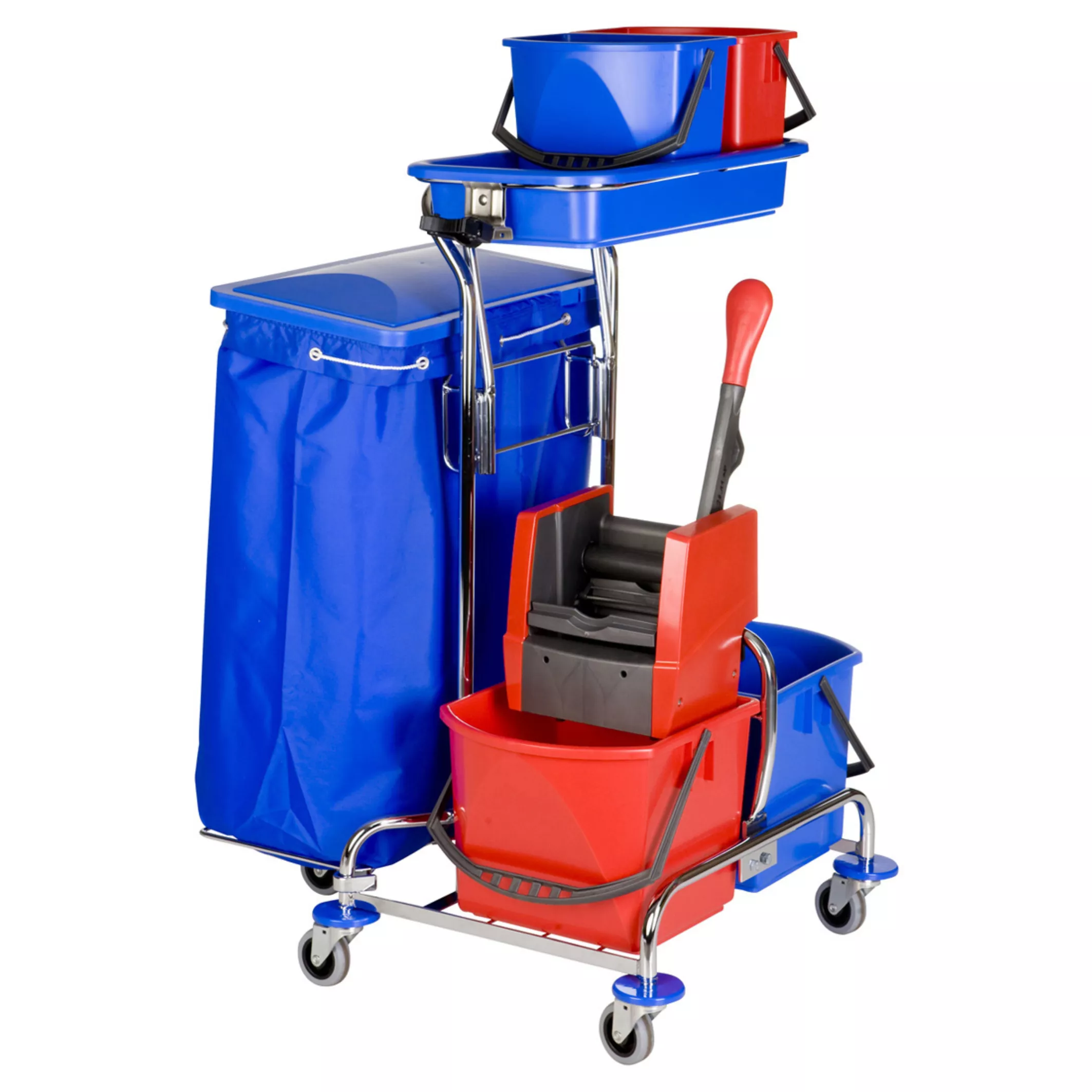 Vermop Reinigungswagen Varietta Plus 2 (verchromt)