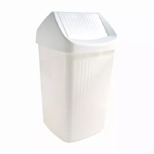 Bekaform Schwingdeckeleimer 50 Ltr. weiß