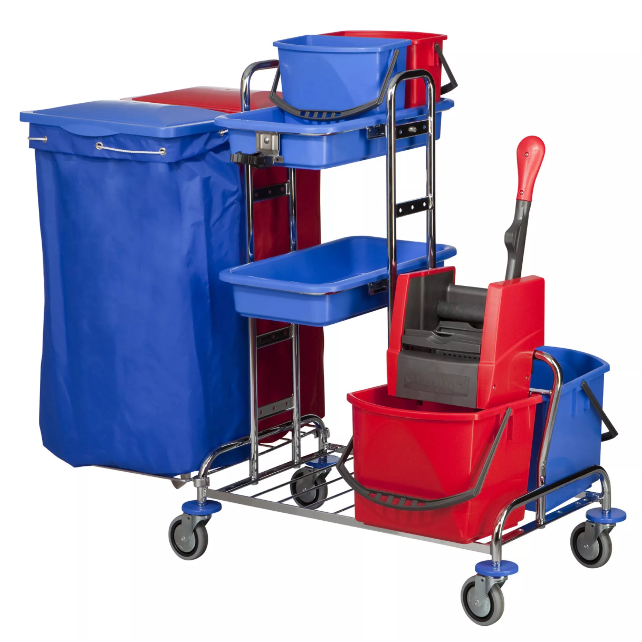 Vermop Reinigungswagen Variant 27 (verchromt)