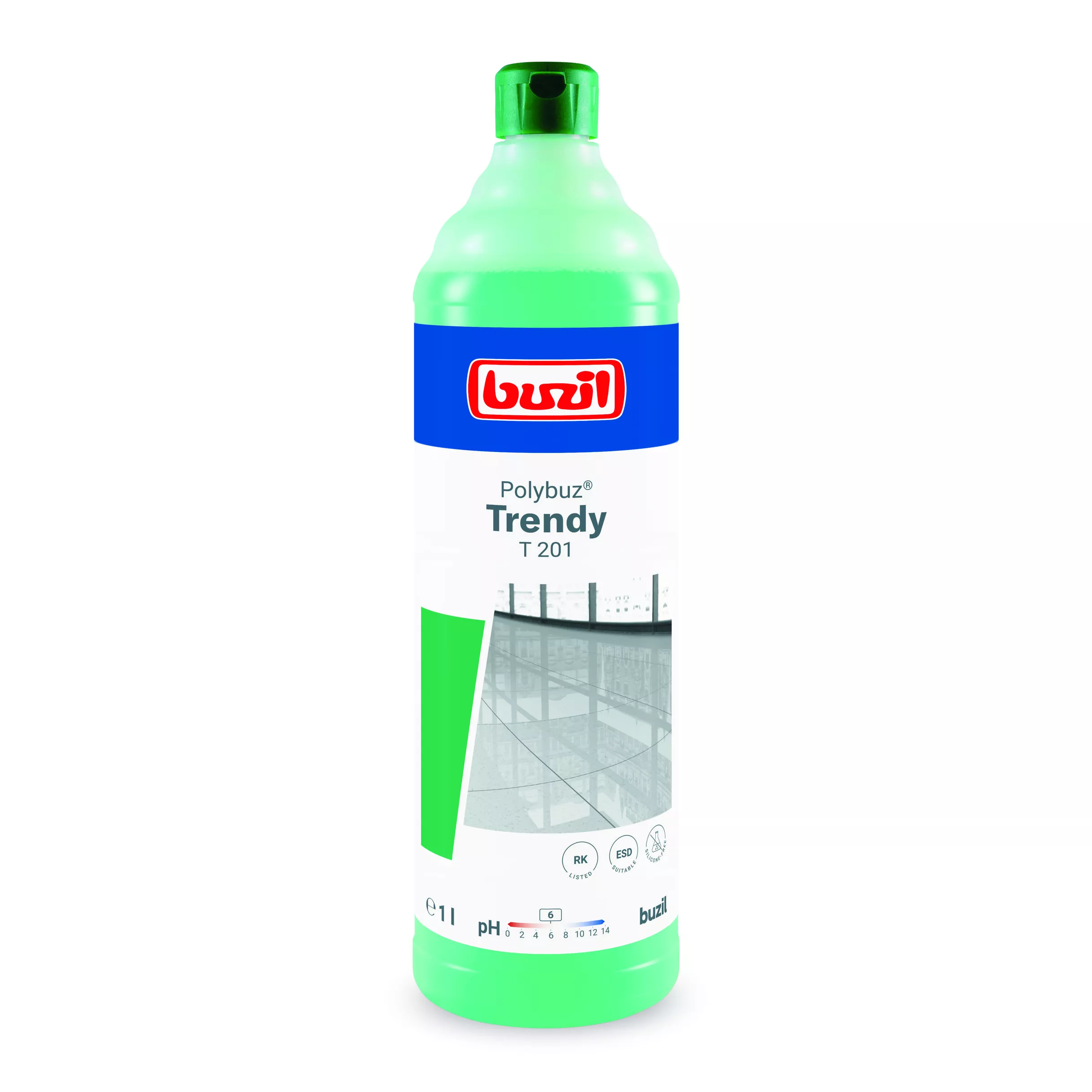 Buzil Glanzreiniger auf Alkoholbasis Polybuz® Trendy T201 - 1L Flasche