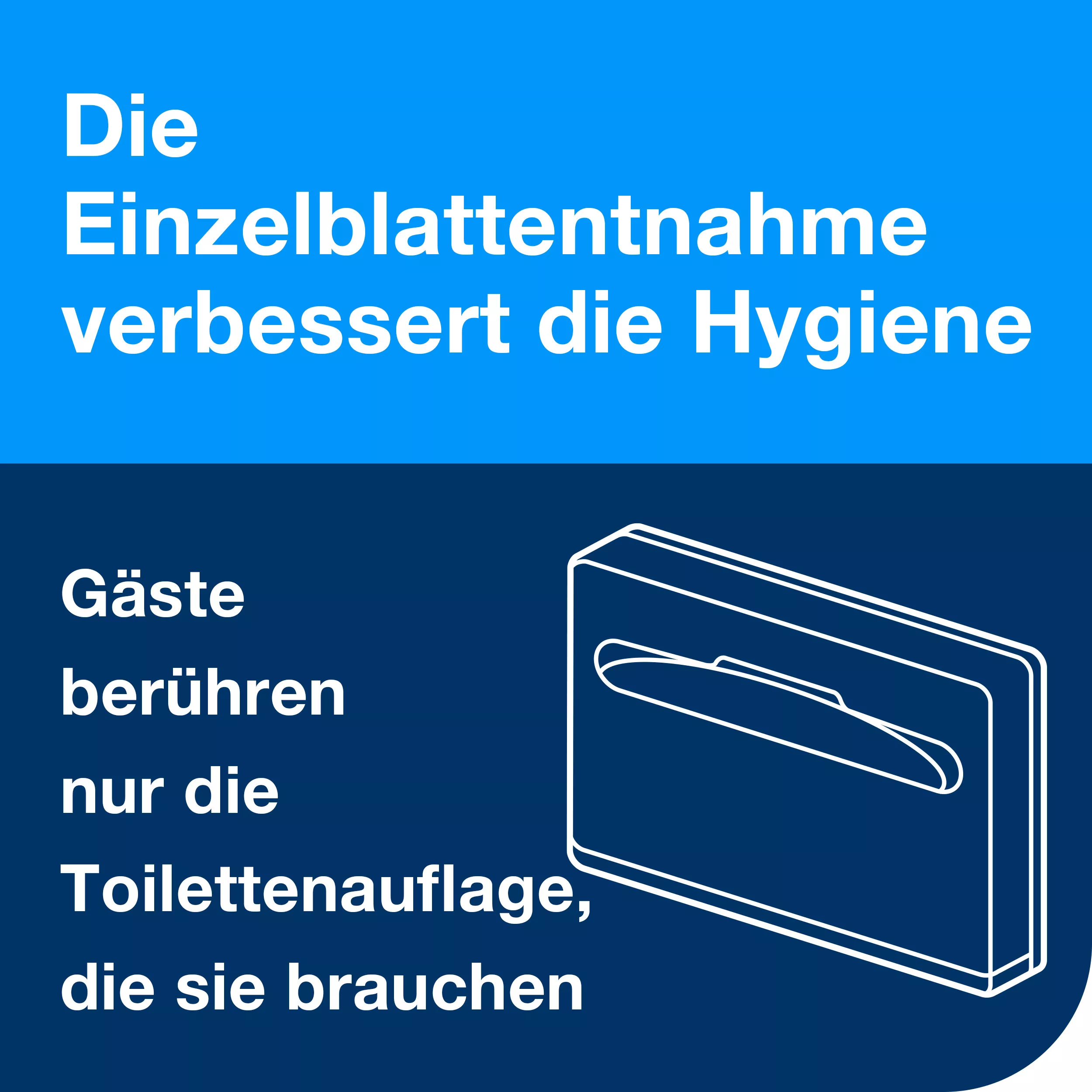 Tork Spender für Toilettensitzauflagen Schwarz V1, kompaktes Design, 344088