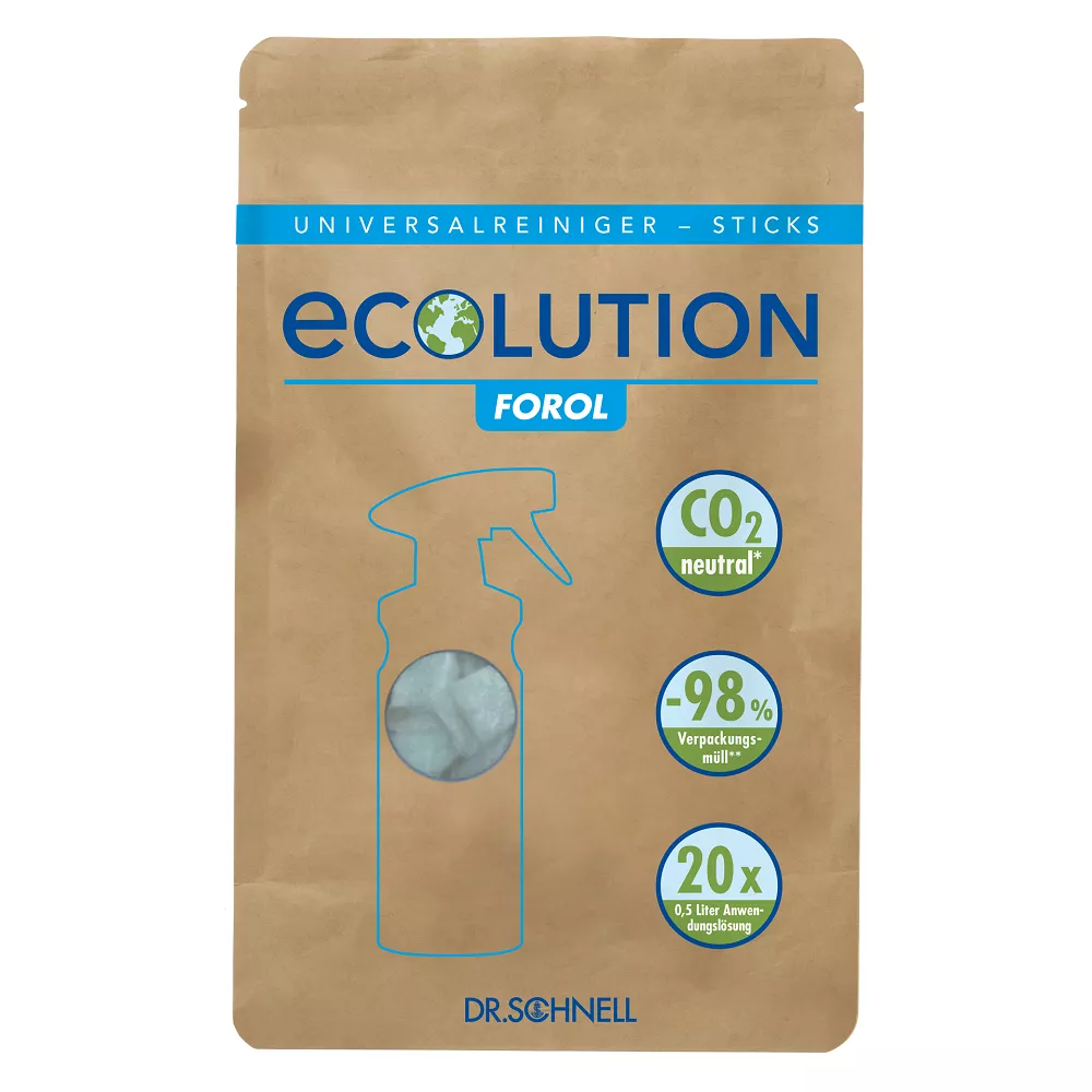 Dr. Schnell Ecolution Forol Universalreiniger-Sticks (1 Beutel = 20 Sticks)