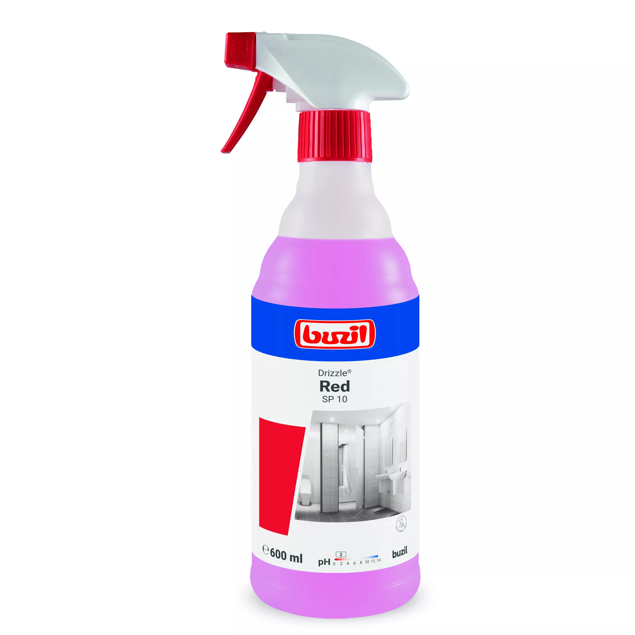 Buzil Sanitärschaumreiniger Drizzle Red SP10 - 600ml