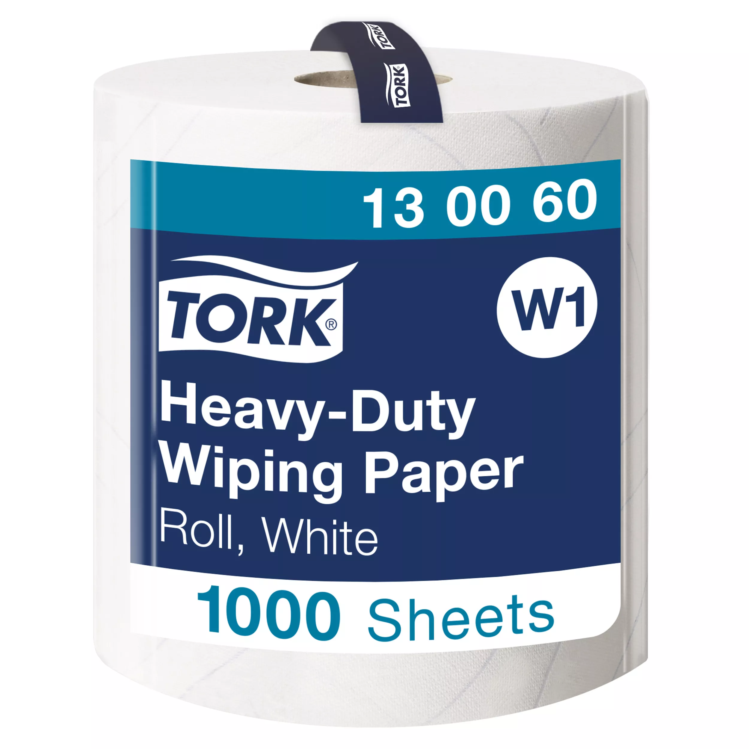 Tork Extra Starke Mehrzweck Papierwischtücher Weiß W1, Rolle, 1 × 1.000 Blatt, 130060