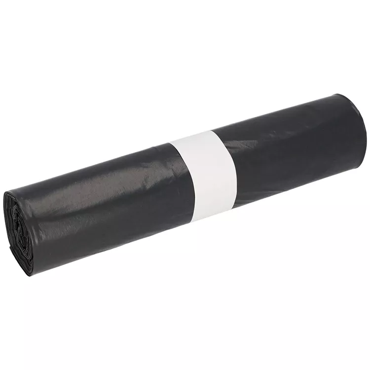 DEISS Müllbeutel Standard 60 Liter, 35 my, LDPE, grau (1 Rolle = 25 Stück)