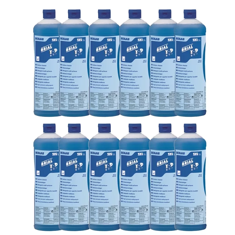 Sparset 12x Ecolab Brial Top 1 l