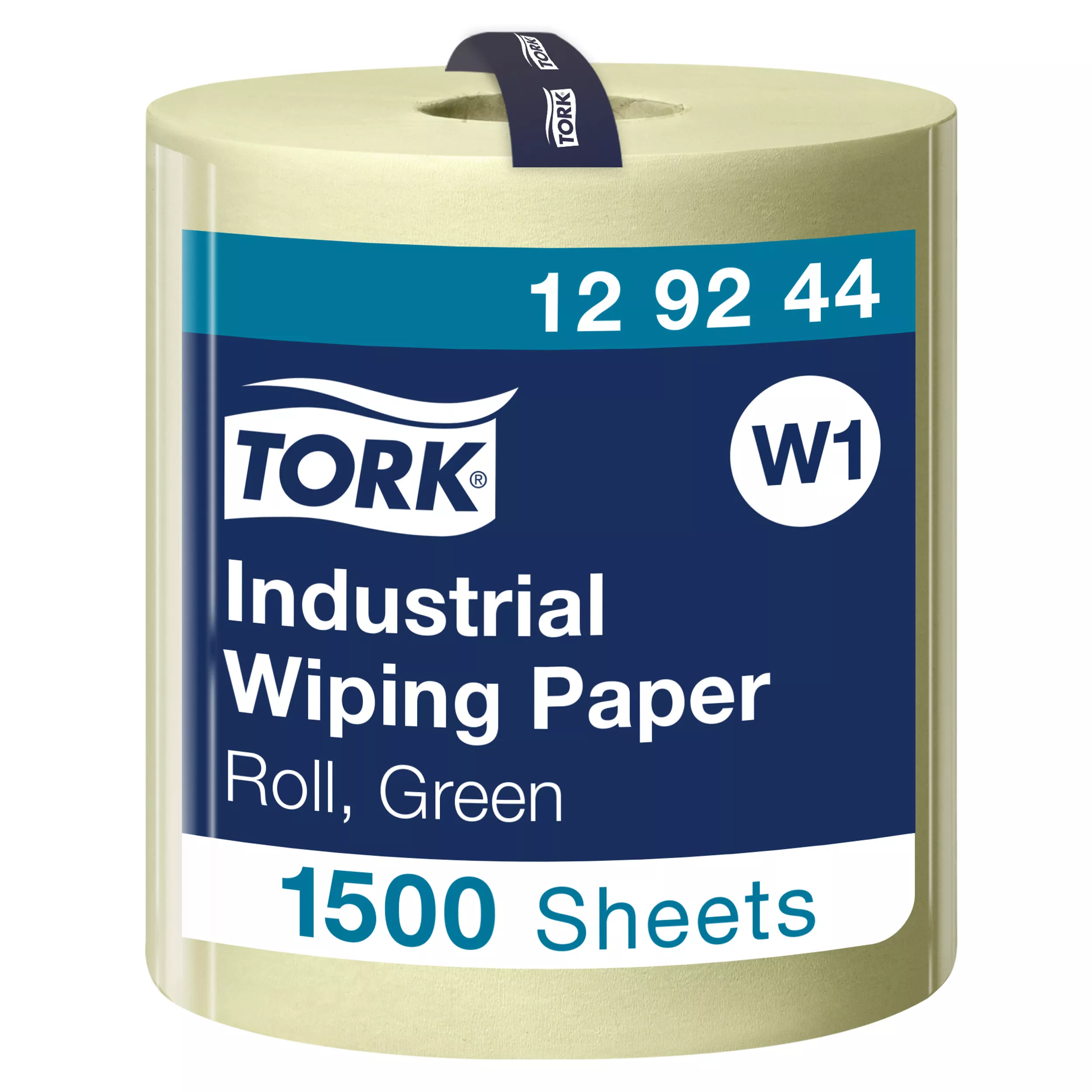 Tork Papierwischtücher Grün W1, Unbegrenzte Ausgabe, 1 × 1.500 Blatt, 129244