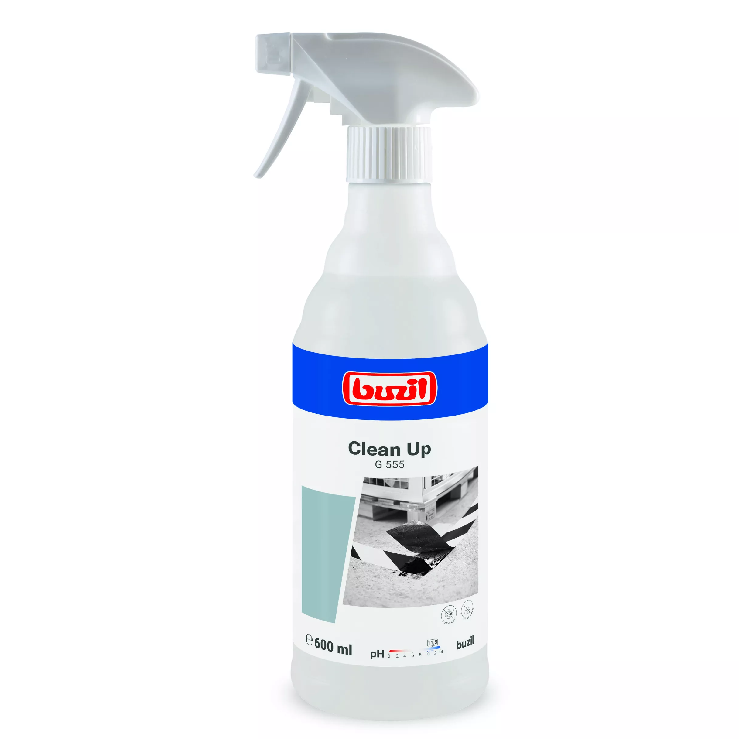 Buzil Oberflächen- und Kunststoffreiniger Clean Up G555 600ml Flasche