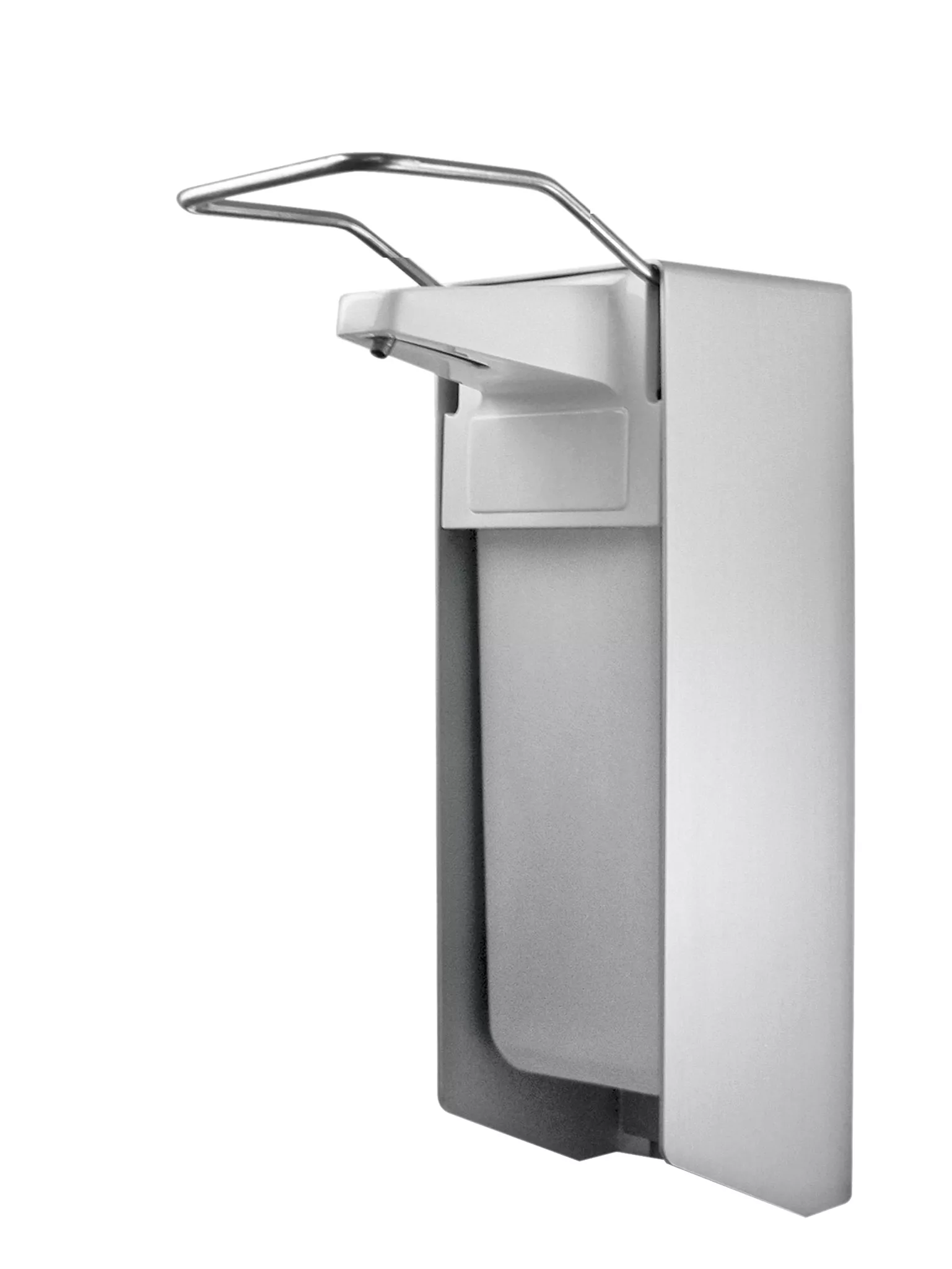 Desinfektionsmittelspender 1000ml Edelstahlpumpe mit kurzem Armhebel