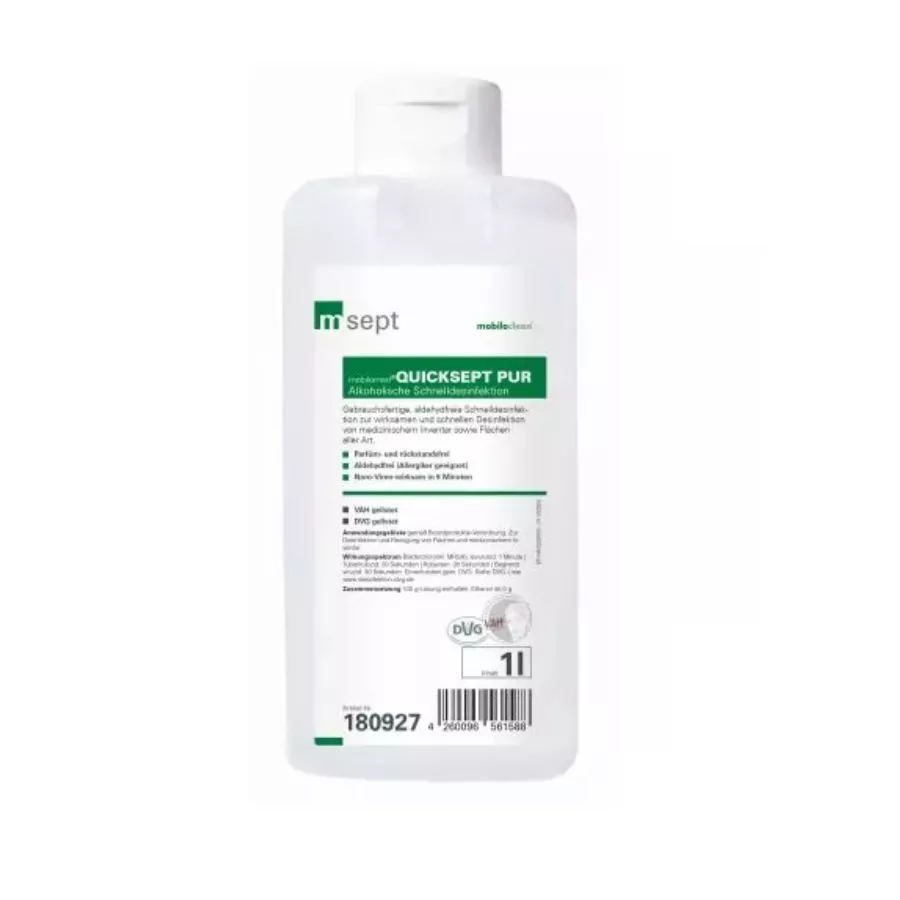 Cleanclub Schnelldesinfektion Quicksept PUR 1000 ml Flasche