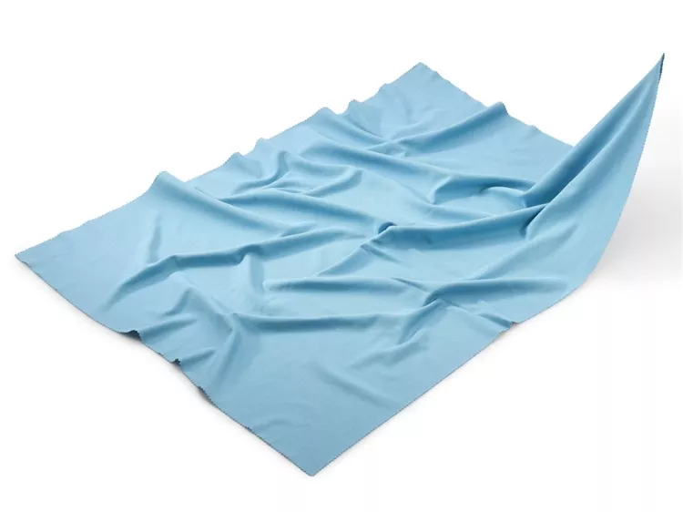 Mega Clean Mikrofaser Gläsertuch 50x70 cm, blau