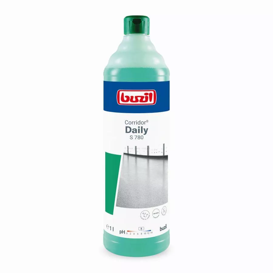 Buzil Wischpflege auf Basis wasserlöslicher Polymere Wischpflege Corridor® Daily S780 - 1L